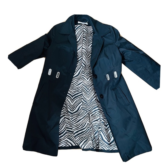Via Spiga Jackets & Blazers - 18. Via Spiga Black Trench Coat
